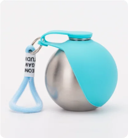 HAPPYDOG - Botella de agua y bebedero 2 en 1 - Tu perro no tomará mas agua de la calle